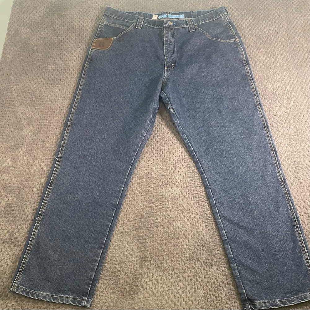 Wrangler Riggs Workwear Jeans Mens Cool Vantage Size 40x30 Straight Leg‎